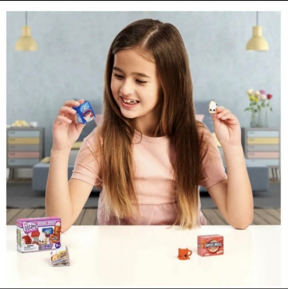 2021 Shopkins REAL LITTLES MICRO MART MINIS - 4 Boxes! NWT Limited Editions